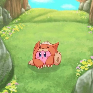 elonga, kirby, kirby (series), nintendo, awoofy, bodily fluids, clothing, costume, cum, cum inside, doggystyle, feral, from behind position, genital fluids, genitals