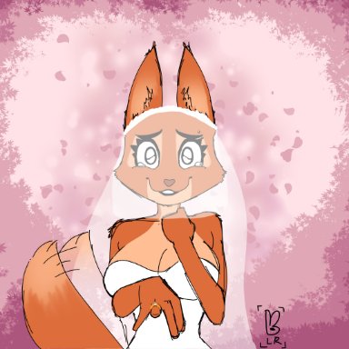 leviathanrabbit, diane foxington, dreamworks, the bad guys, canid, canine, fox, mammal, red fox, anthro, big breasts, breasts, clothing, digit ring, dress