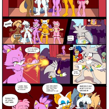 pepamintop, amy rose, blaze the cat, knuckles the echidna, miles prower, rouge the bat, silver the hedgehog, sonic the hedgehog, tangle the lemur, tekno the canary, whisper the wolf, idw publishing, sega, sonic the comic, sonic the hedgehog (comics)