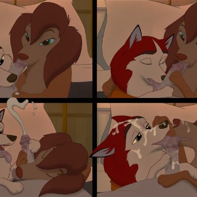 mca wolfster, the giant hamster, jenna (balto), sasha la fleur, all dogs go to heaven, balto (film), don bluth, universal studios, bird dog, canid, canine, canis, domestic dog, human, hunting dog