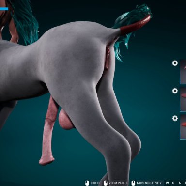 vanimate, centaur, equid, equid taur, equine, horse, horsegirl, humanoid, humanoid taur, mammal, mammal taur, taur, anal, anal penetration, animal genitalia