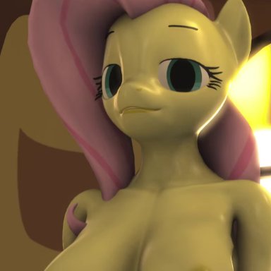 rejy1, fluttershy (mlp), friendship is magic, hasbro, my little pony, source filmmaker, equid, equine, horse, mammal, pegasus, pony, anthro, anthrofied, big breasts