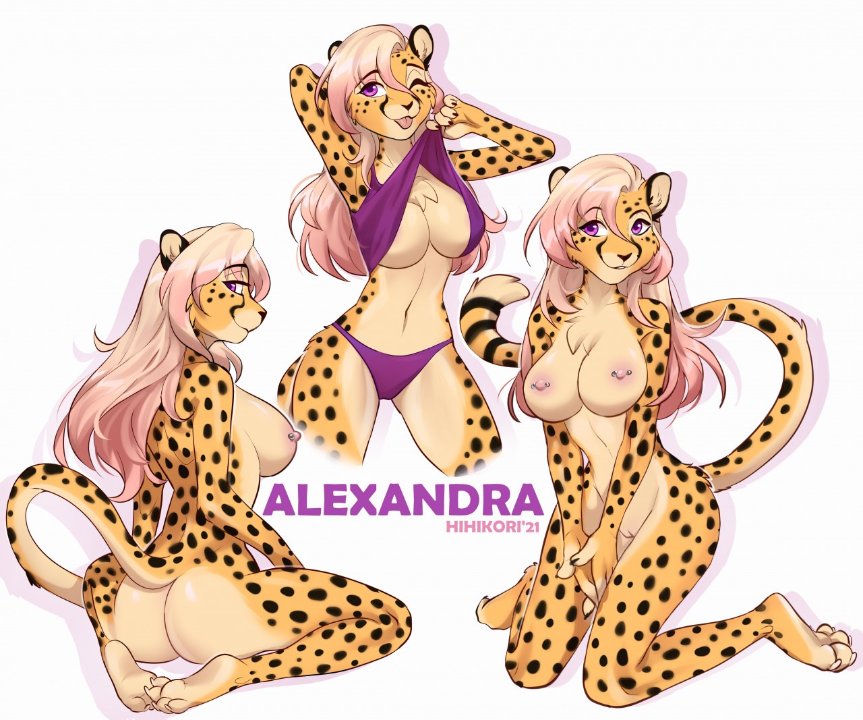 Cheetah Furry Girls Naked