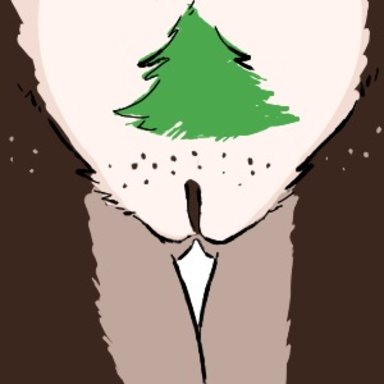 the weaver, dess holiday, christmas, deltarune, undertale (series), capreoline, cervid, mammal, reindeer, anthro, dyed pubes, female, genitals, holidays, pubes